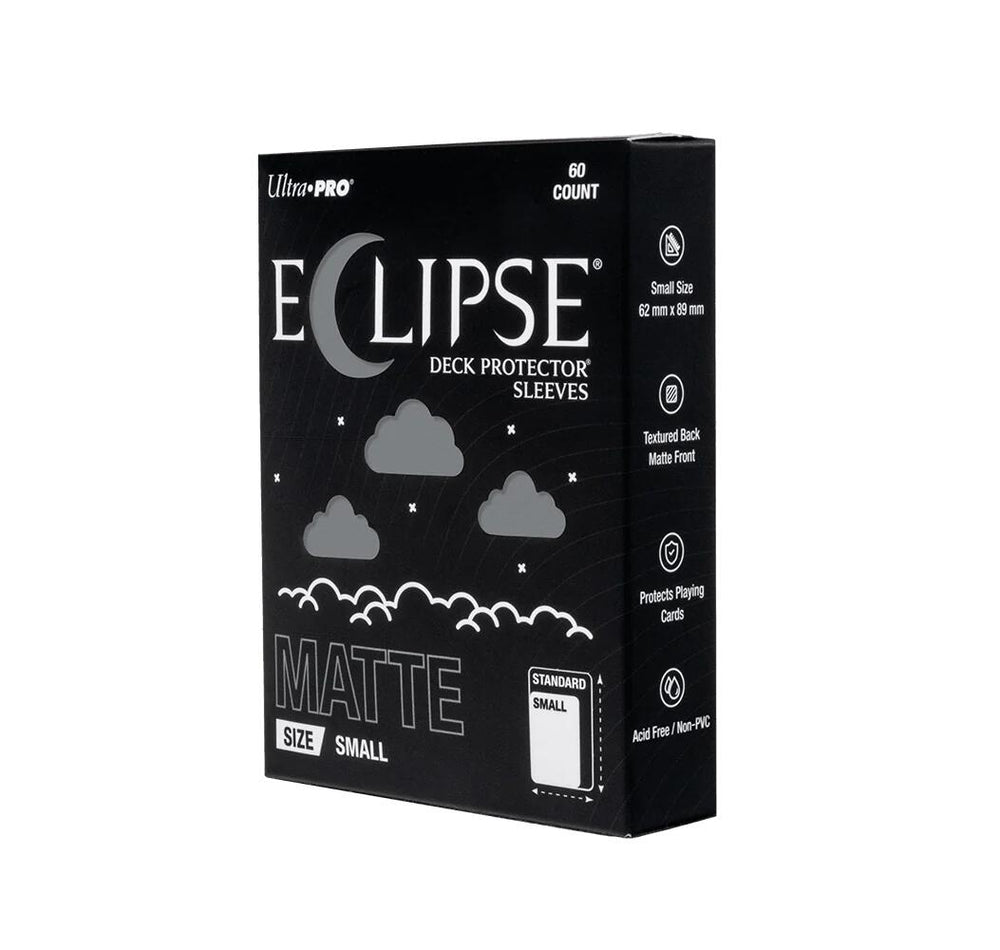 Ultra PRO: Small 60ct Sleeves - Eclipse Matte (Smoke Grey) (Modern Logo)
