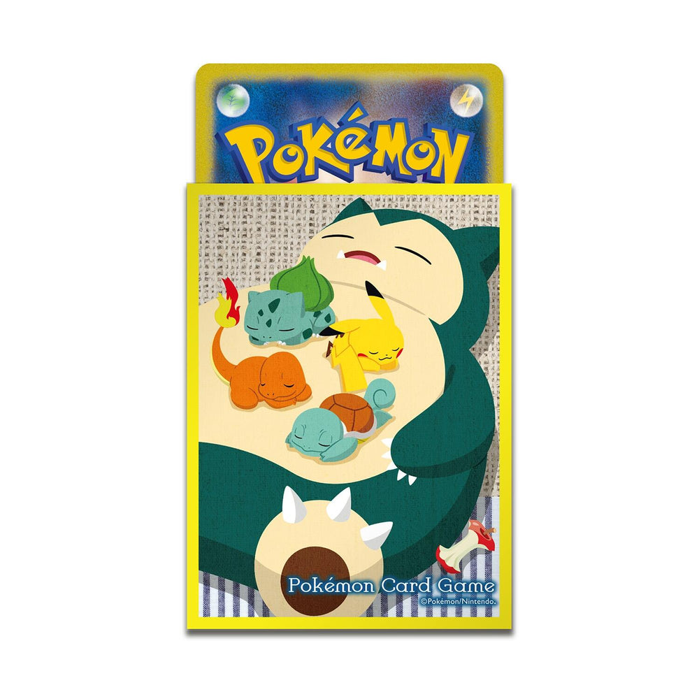 Card Sleeves - Snorlax [Yellow] (64-Pack) (Pokemon Center Japan Exclusive)
