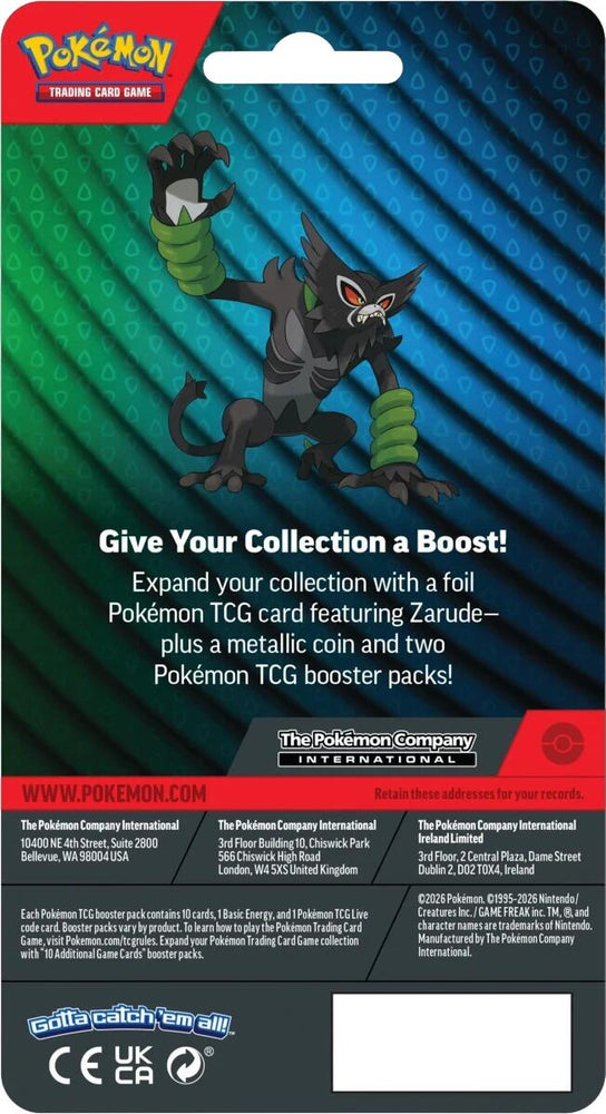 2-Pack Blister [Zarude] (1-Tab)