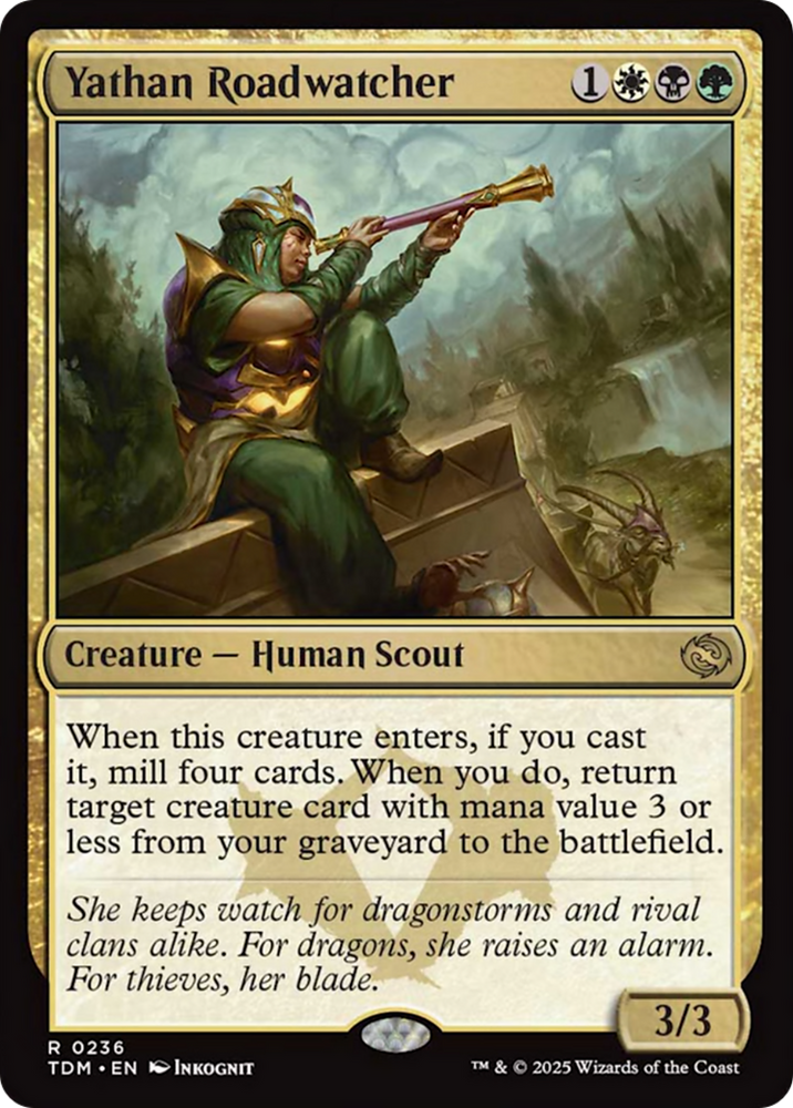 Yathan Roadwatcher [Tarkir: Dragonstorm]