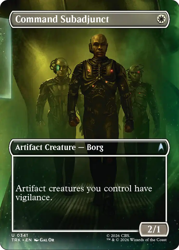 Command Subadjunct (Borderless) [Star Trek]