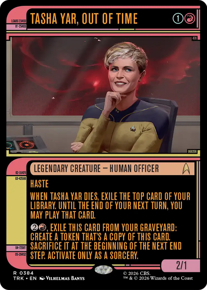 Tasha Yar, Out of Time (Showcase) [Star Trek]