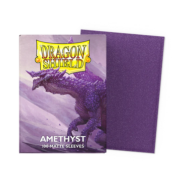 Dragon Shield: Standard 100ct Sleeves - Amethyst (Matte)