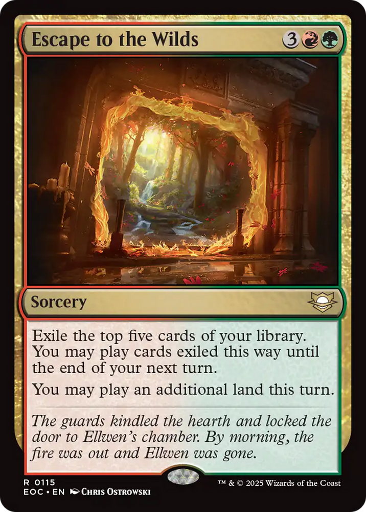Escape to the Wilds [Edge of Eternities Commander]