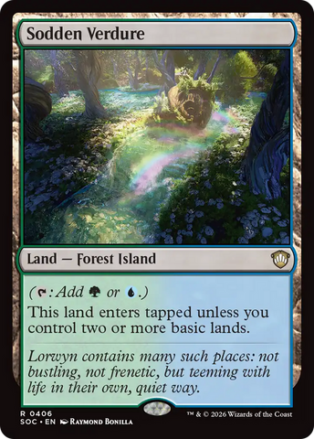 Sodden Verdure [Secrets of Strixhaven Commander]