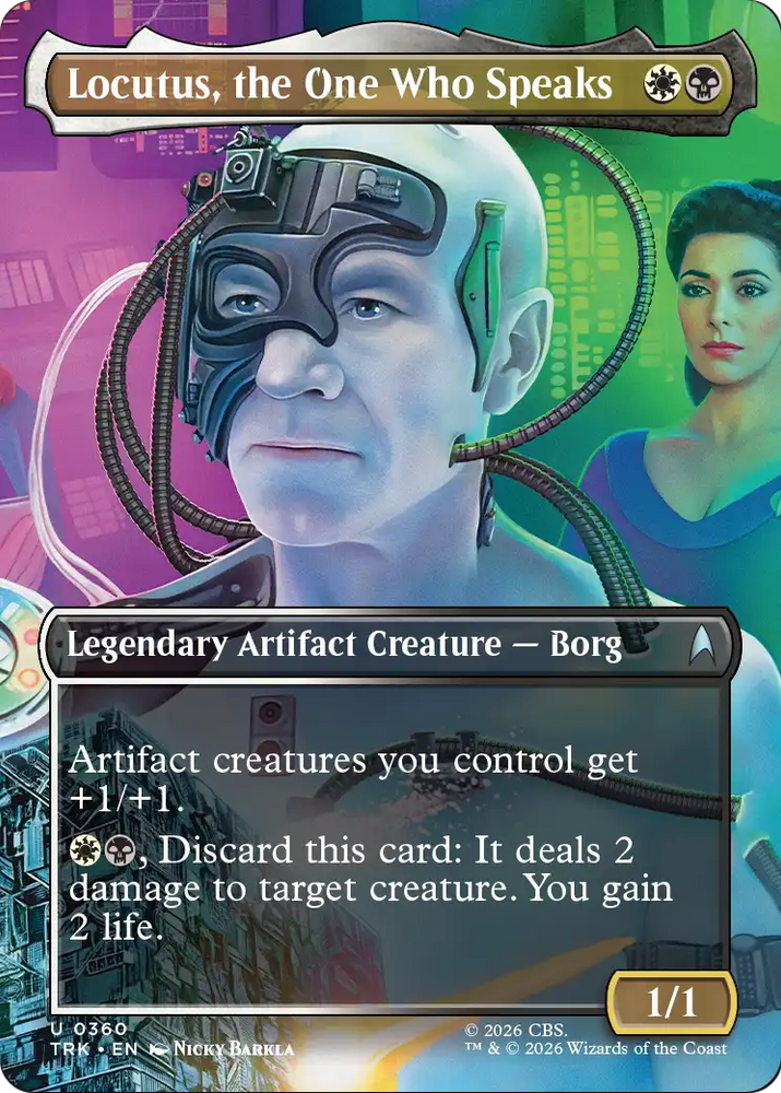 Locutus, the One Who Speaks (Borderless) [Star Trek]