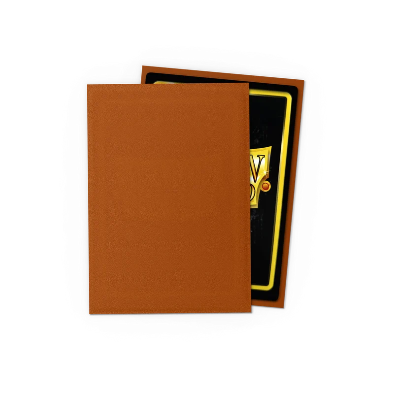 Dragon Shield: Japanese Size 60ct Sleeves - Copper (Matte)